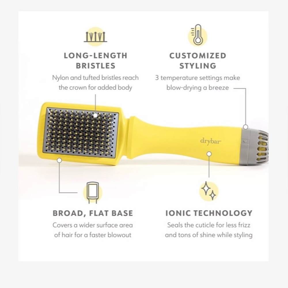 Dry bar smooth shot paddle dryer brush